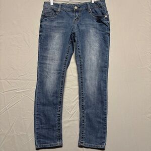 Rue21 Women's Low Rise Skinny Blue Jeans